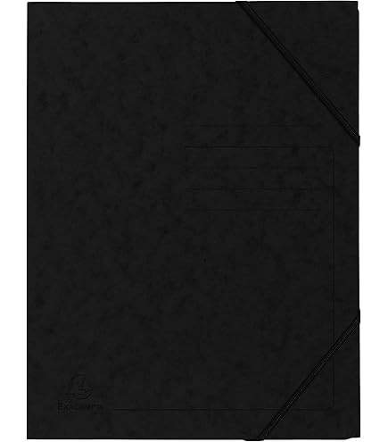 Lot 12 Chemises A4 WOOWAIR - Classeurs Angle Plastique PP Tendeur élastique