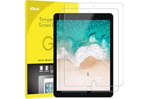JETech Folia Ochraniacza Ekranu Kompatybilne z iPad Air 3 (Model 10,5 Cala 2019) i iPad Pro 10,5 (2017), Szkła Folia Ochronna Hartowanego, 2 Sztuki