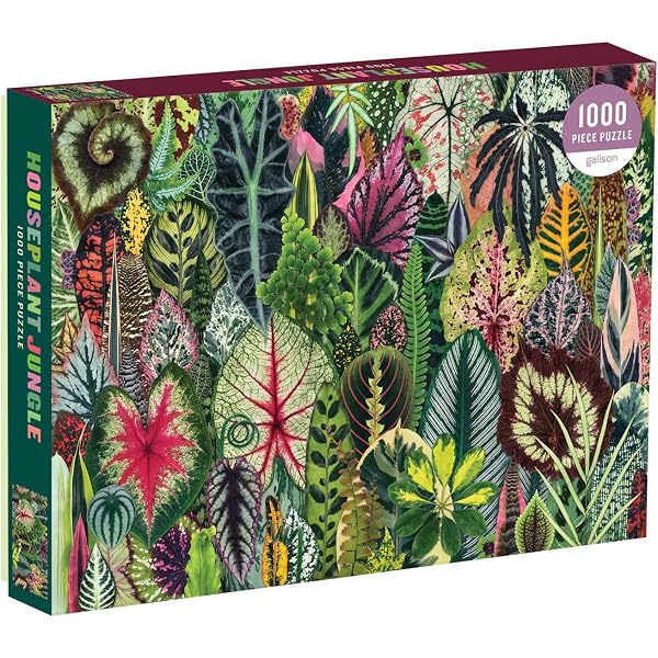 Galison Novel Neighborhood Foil Puzzle - Puzzle Da 1000 Pezzi Con Personaggi Immaginari E Dettagli In Lamina