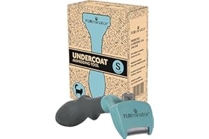 FURminator deShedding-Tool Katze Größe S Langhaar - Katzenbürste für kleine Katzen zur Entfernung der Unterwolle