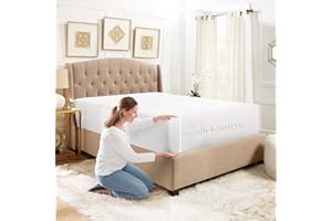 BELDORA Extra Deep 16" (40cm) Microfibre Fitted Bed Sheet - Anti-Allergy, Anti-Bacterial, Brushed Soft Feel Fabric, Breathable, Anti Wrinkle, Stain Resistant (White, Double)