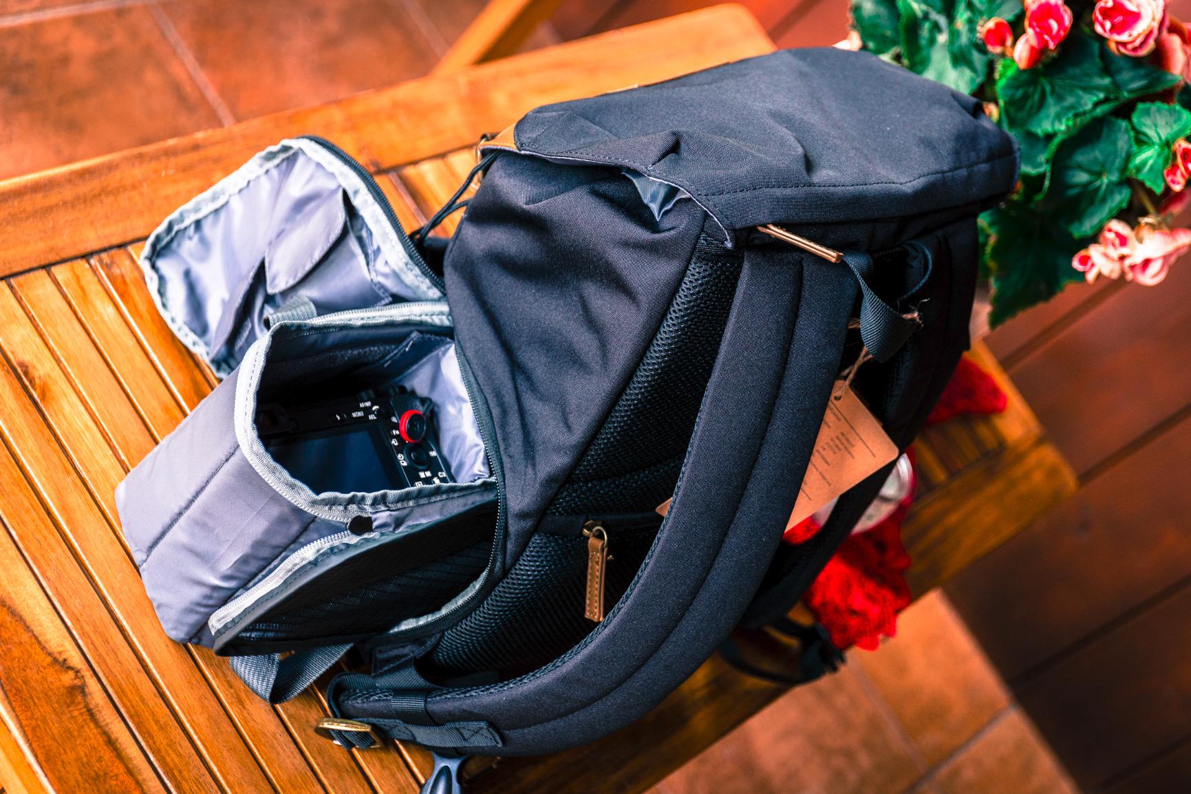 Lo zaino è esattamente ciò di cui avevo bisogno!