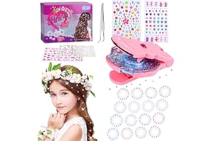 ‎SEMKOTREE SEMKOTREE Hair Bedazzler Kit, Glitzersteine Haare Maschine mit 420 Hair Gems, Hair Gems Stamper Glitter Hair Machine, Haar Glitzer Gerät Strasssteine Hair Gemstone Styler