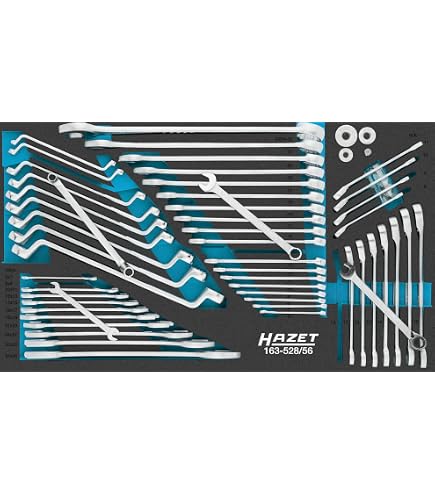 Produktbild von HAZET 2-Komponenten Weichschaum-Einlage – Leer, Für 163-528/56, 691 X 392 Mm, Ordnungssystem Größe 4/3+