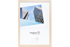 Hampton Frames OSLO A3 (30x42cm) Cornice per foto effetto legno naturale con apertura in acrilico (senza vetro), confezione da 1