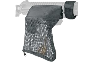 Feyachi - Raccoglitore a conchiglia in ottone, tattico in rete di nylon per collettore di fucili