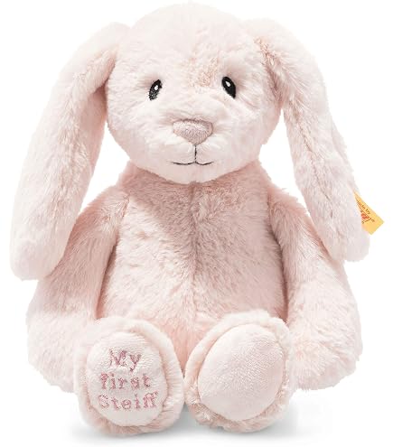 Steiff 239557 - Teddy Bear in Quiet Sleep, Pink, 12 cm