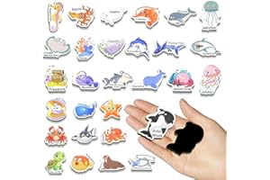 MEAFENG 42PCS Ocean Animal Fridge Magnets for Kids, Refrigerator Magnets for Toddlers