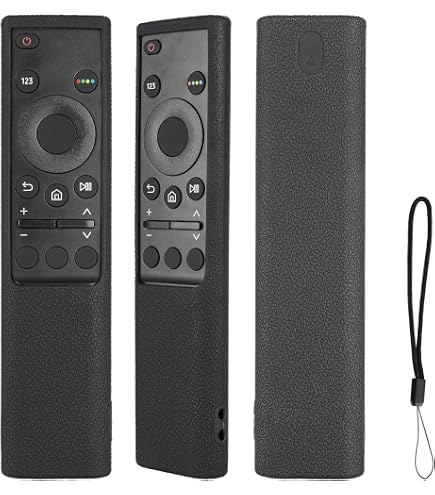Custodia protettiva in silicone per telecomando Per Samsung Smart TV Antiurto Manicotto del telecomando per Samsung BN59-01315A BN59-01315B BN59-01315E Copertura remota antiscivolo (Nero
