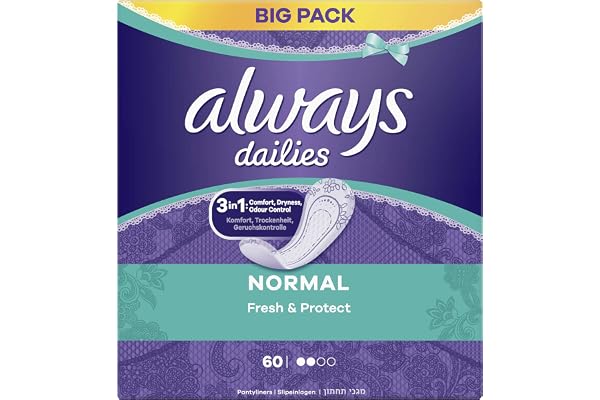 Always - Protège-Slips Normal - Gros Format x 60