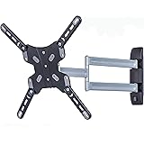 Amazon Basics Performance Full Motion TV 3 Arm Wall Mount with Long Reach for 23-50 Inch TVs