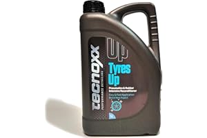 TECNOXX PERFORMANCE DETAILING Tecnoxx Tyres Up - Lucidante e Idratante per Pneumatici e Gomma per Auto e Moto - Protezione UV, Brillantezza Intensa e Risultato Immediato - 5L
