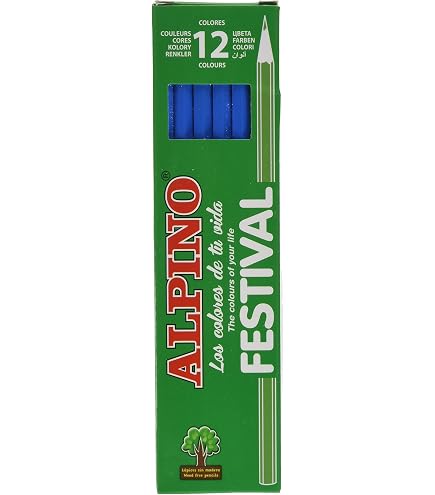 Boîte 12 crayons de couleur MAXI hexagonaux + taille-crayons