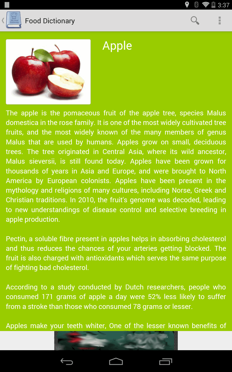 Food Dictionary Amazon.co.uk Appstore for Android