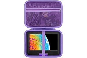 Peyyargo Dur Étui de Protection Compatible avec 12,5" YOTON/YOOHOO/Desobry/Lenco 11,5" Lecteur DVD Portable Voiture (Violet)
