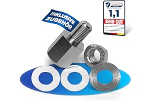 ‎LAINFELD LAINFELD Fahrrad Achsenadapter für Steckachse oder Schnellspanner | Fahrradanhänger Adapter Steckachse Schnellspanner Anhänger Anhängerkupplung