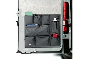 your GEAR Ortles L Organizer Porta Posteriore Sinistra Camper – 8 Tasche Robuste, Facile Installazione, Poliestere Oxford Impermeabile, Spazio Salvaspazio Van