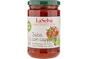 La Selva Bio Tomatensauce mit Kapern (6 x 280 gr)