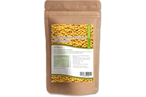 Mynatura Crispies de soja protéinées | 60 % de protéines | protéines végétaliennes | protéines à base de plantes | protéine de soya | collation de soja | végétarien végétalien (1000 g)