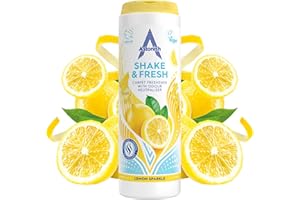 Astonish Shake & Fresh Désodorisant pour tapis, élimine les odeurs, citron brillant, 350 g