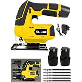 Steiner Alman 12 V 3.0 Ah Li-ion &Ccedil;ift Ak&uuml;l&uuml; Şarjlı Dekupaj Testere (Sarı)
