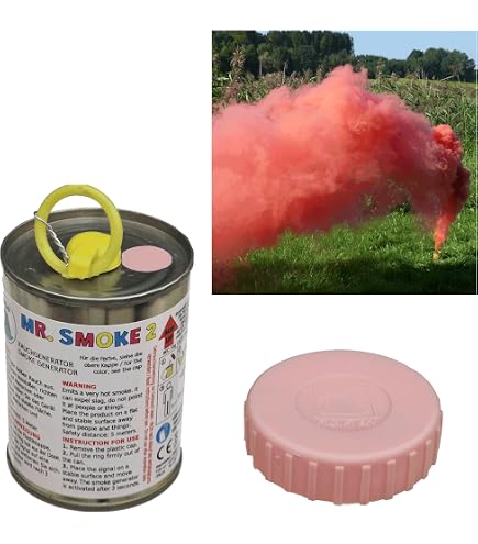 KLIMA Raucherzeuger Mr. Smoke Typ 2 – Blau, Rauchpatrone Für Fotos & Partys