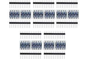 BIERDORF Hentek 10 Set 4 Channels Logic Level Converter IIC I2C Bi-Directional Shifter Module 3.3V to 5V for Arduino and Raspberry Pi
