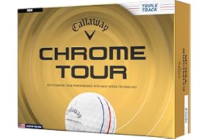 Callaway Golf Chrome Tour 2026 golfbollar, trippelspår