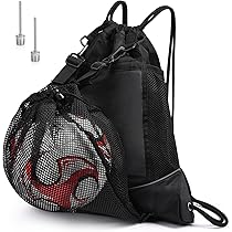 Borsa Rete Per Palloni Sportivi - Porta Palloni Da Basket, Calcio E Pallavolo, Con Tasca E Moschettone - Foto 2