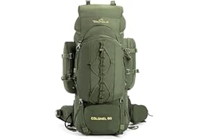Tripole Colonel Series Internal Frame Rucksack - with Detachable Daypack & Rain Cover