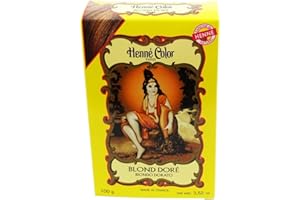 YUMIBIO Sitarama Henne Biondo Dorato Polvere Tintura Naturale EcoBio