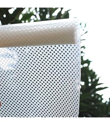 XhuangTech Rouleau De Film Autocollant Perforé Blanc Pour