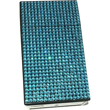 amazon uk cigarette case Itian Cigarettes Case Aluminum Cigarette Case Box Holder For Women Slim  Modern Cigarette Case : Amazon.co.uk: Fashion