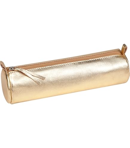 GGUFAY 2 Pcs Crayons Pour étudiants Examen, Brillant Irisé Nacré Coloré Enfants Papeterie,Pochette De Maquillage De Voyage, Trousse De Toilette Portable, étanche, Cosmétique, Pencil Case Violet Blanc