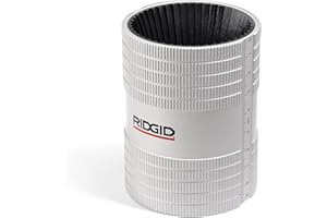 RIDGID 29993 Alesatore per tubi in acciaio inox modello 227S, alesatore interno/esterno da 12 mm a 50 mm