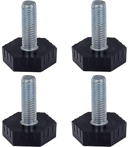 4X Adjustable Washing Machine Feet For Beko Models - Replacement Leveling Legs-1104033