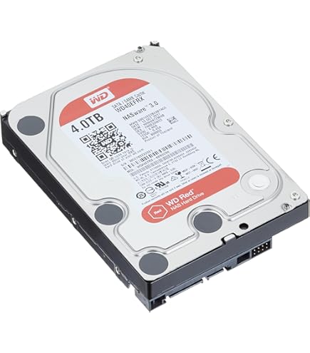 Western Digital WD Red WD40EFRX 4 TB : Amazon.pl: Elektronika