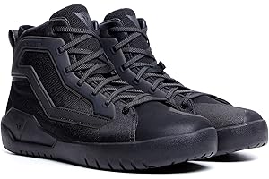 Dainese Urbactive Gore-Tex Shoes, Scarpe Moto Impermeabili, Uomo, Nero/Nero, 44