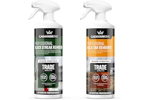 Caravan King FAM0485 Cleaner Black Streak/Bug & Tar Remover (Pack of 2), Colourless, Set of 2