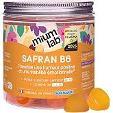 Mium Lab - High-Dosed Saffron Gummies (40mg) and Vitamineamine B6 Sugar-Free - Children and Adults - Exclusive Formula - Prog