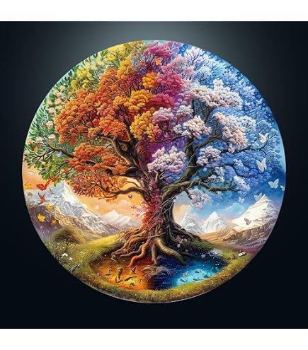 Puzzle Für Erwachsene 1000 Teile – Galaxien & Eichhörnchen Motiv, 67,5x67,5 Cm, Aus Recyceltem Karton, Inkl. Poster
