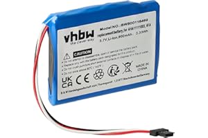 vhbw Akku kompatibel mit Tomtom Start 60 EU, 60, 60 M GPS Navigation Navi (900 mAh, 3,7 V, Li-Ion)
