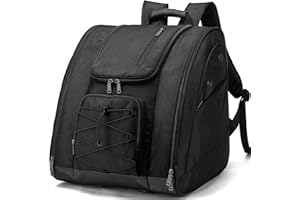 TONRUYN Ski Boot Bags 50L Snowboard Boots Backpack for Travel Ski Equimpment Gear Bag for Skate, Helmets, Goggles, Gloves, Skiing Accessories