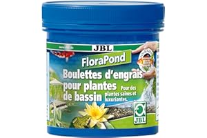 JBL Flora Pond 27380 Boulettes d'engrais pour plantes de bassin, 8 pièces, 30 mm