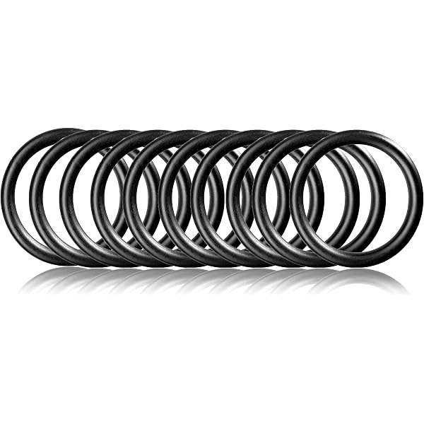 GanzoO D-Ringe 5er Set – Stahl, Silber, 5 Mm Stärke, Für Halsbänder & Paracord