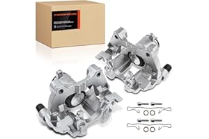 ‎FRANKBERG Frankberg 2x Bremssattel Bremszange Hinten Links Rechts mit Halter (Lochabstand Halterung 90mm) Kompatibel mit Golf VII Golf Alltrack A3 T-R.O.C K.a.r.o.q TT Q2 Replace# 344837