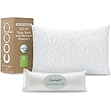 Almohada viscoelástica QUEEN de Coop Home Goods con cubierta de bambú, fabricada en los Estados Unidos.