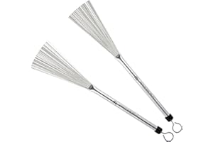 Meinl Stick & Brush Vintage Wire Brush, Diametro dei fili 0.013" (SB309)