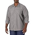 Red Kap Men's Long-Sleeve Industrial Work Shirt