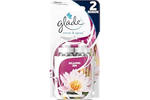 Glade Sense & Spray Dual Charge – relaksujący zapach zen, 2 x 2 wkłady 18 ml (4 wkładki)